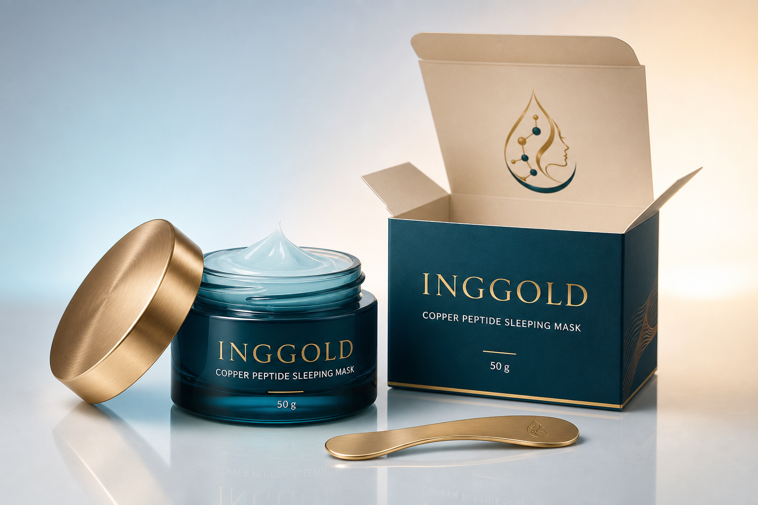 INGGOLD private label copper peptide sleeping mask