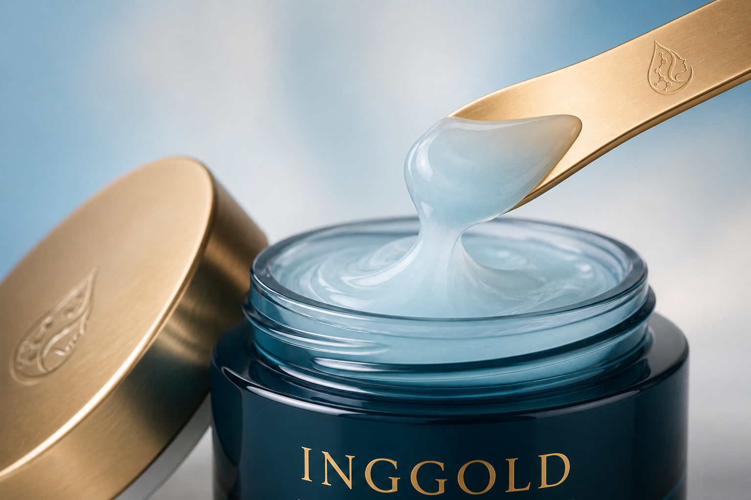 INGGOLD copper peptide sleeping mask gel cream texture